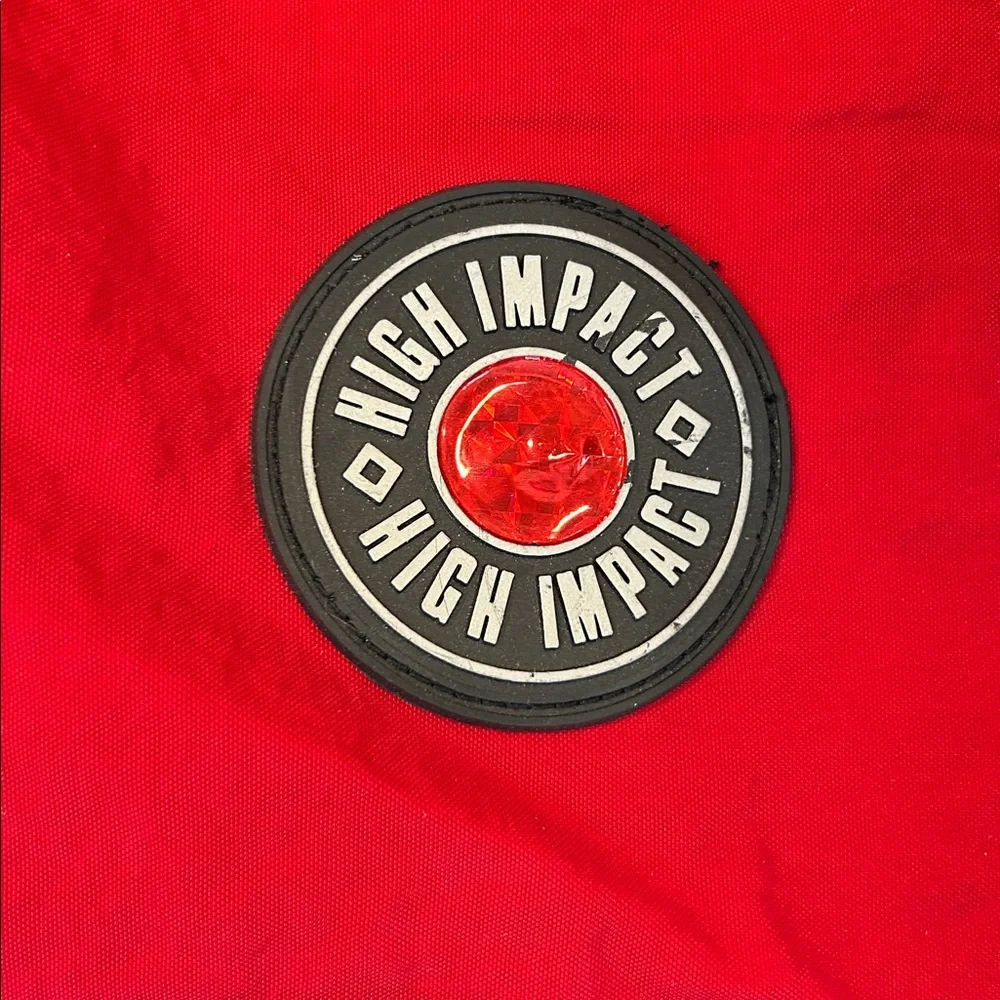High Impact Red Gym Duffle Bag Vintage 90’s